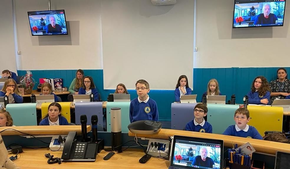 broadclyst-year-6-children-chat-live-with-sir-richard-branson-about